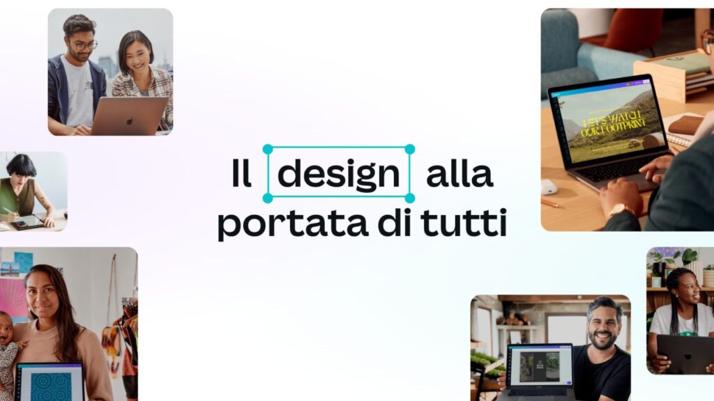 L'Unique Selling Proposition, o USP, di Canva è "Il design alla portata di tutti"