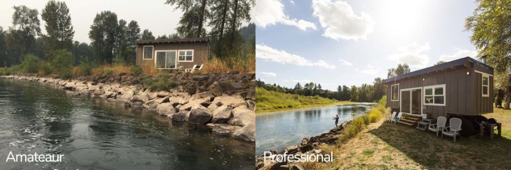 Foto Airbnb amatoriali vs professionali: prima e dopo - Esempio 1