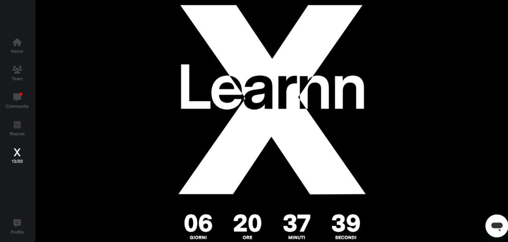 Pre-lancio del prodotto X di Learnn