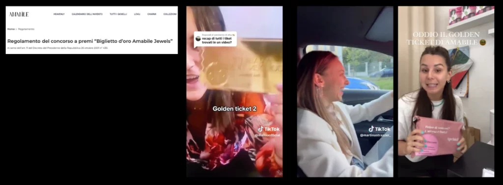 Golden Ticket Amabile di Martina Strazzer