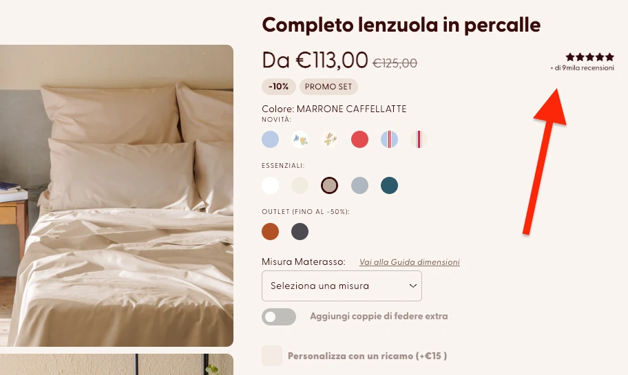 Dalfilo recensioni e-commerce
