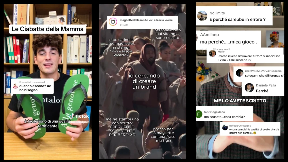 Trasformare i commenti in format e contenuti social
