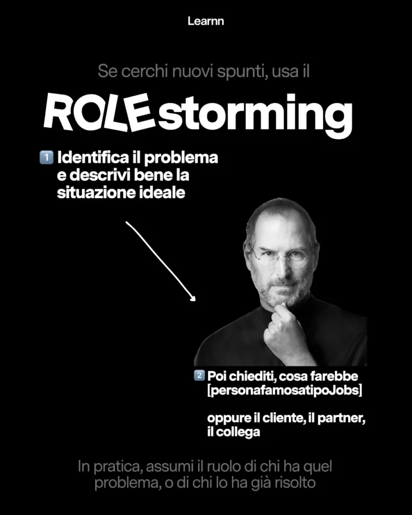 Tecnica ROLE storming