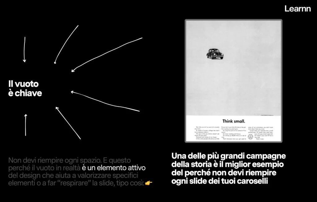 Campagna "Think small" di Volkswagen del 1959