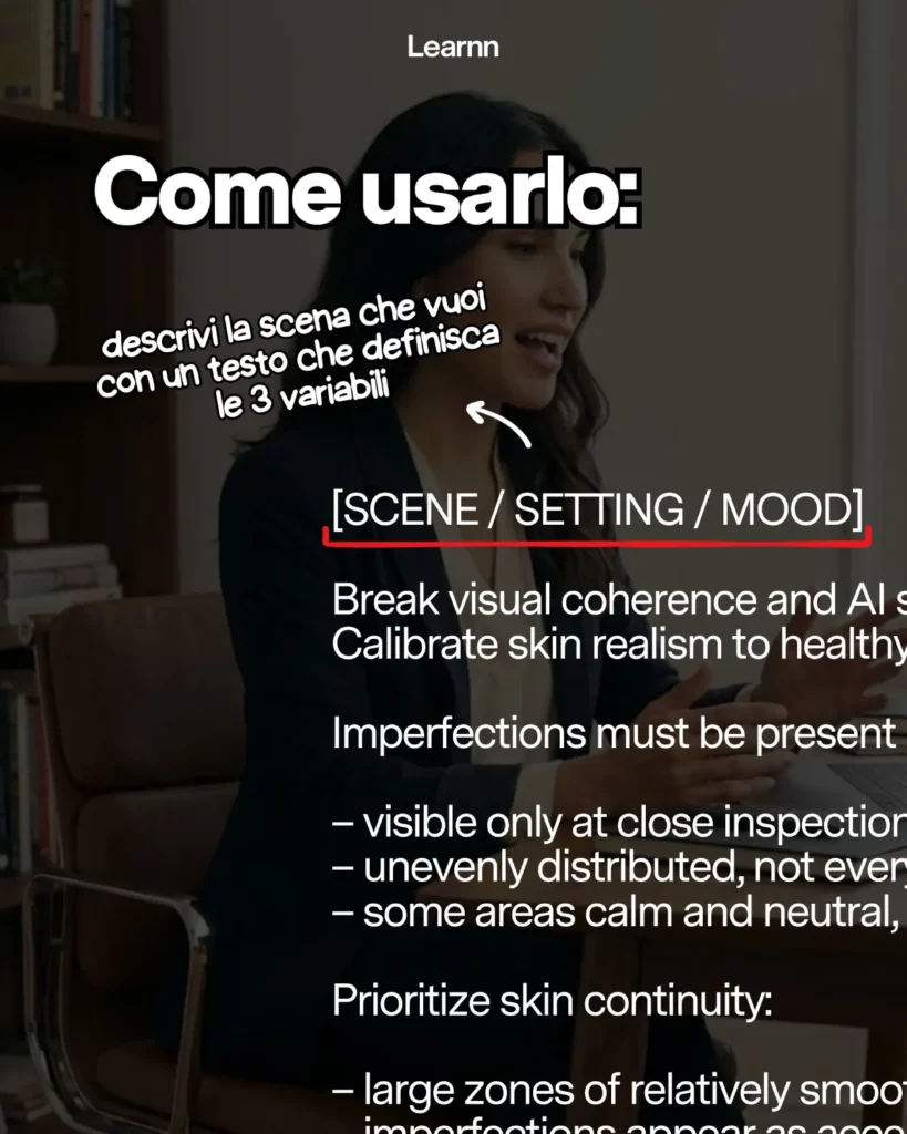 Variabili per prompt Nano Banana