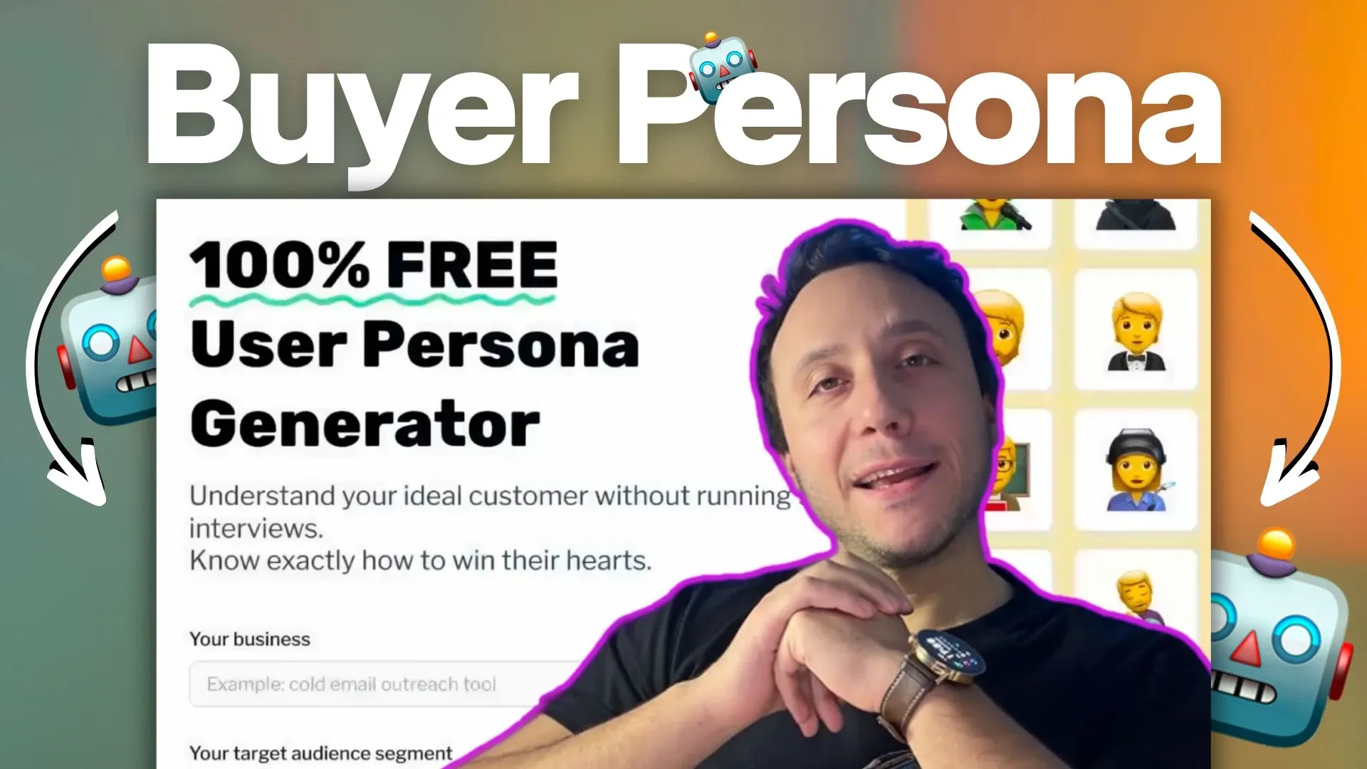 Creare Buyer Persona con l’AI velocemente: 5 tool gratis