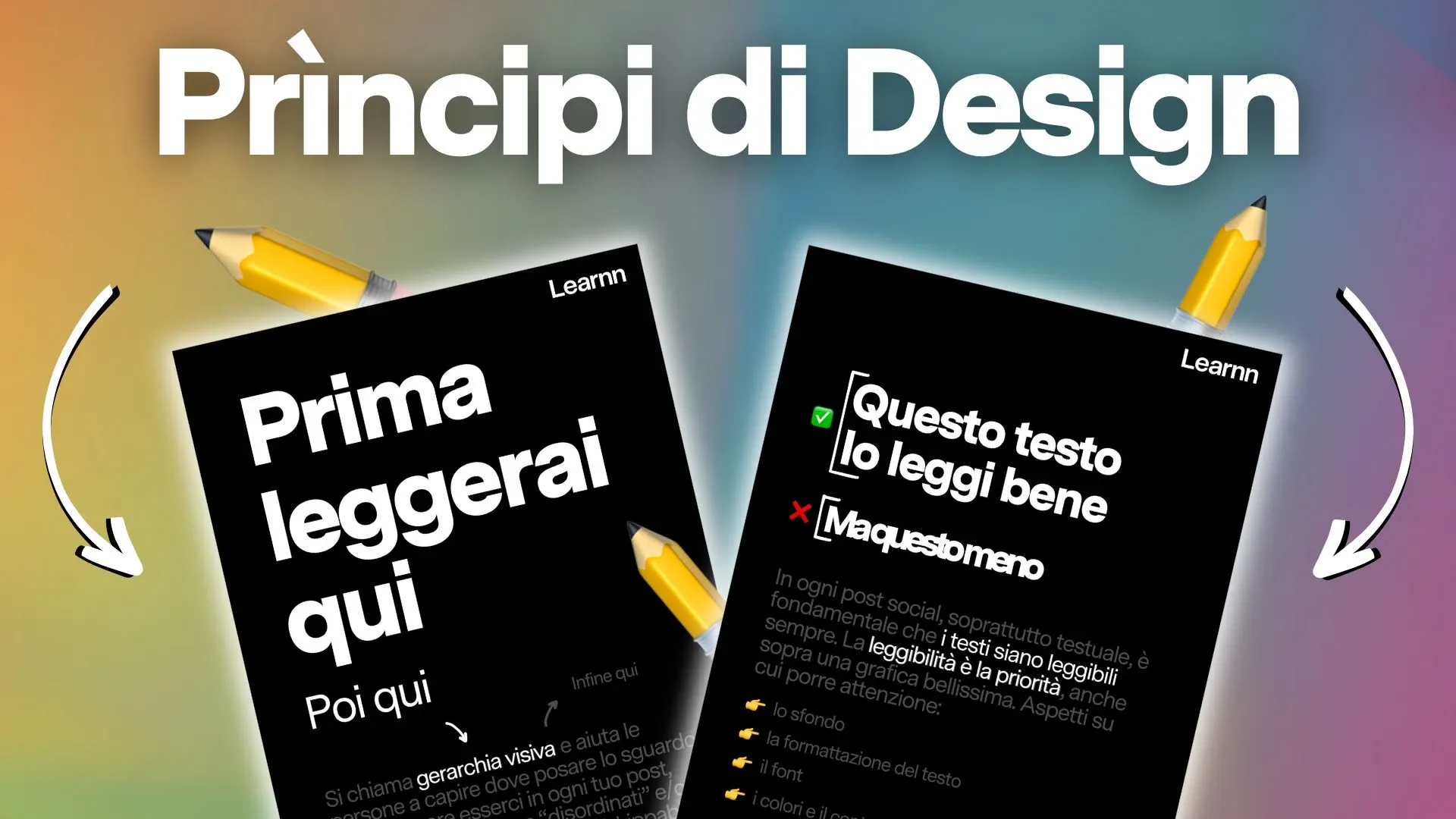 5 prìncipi di graphic design per Social Media Manager