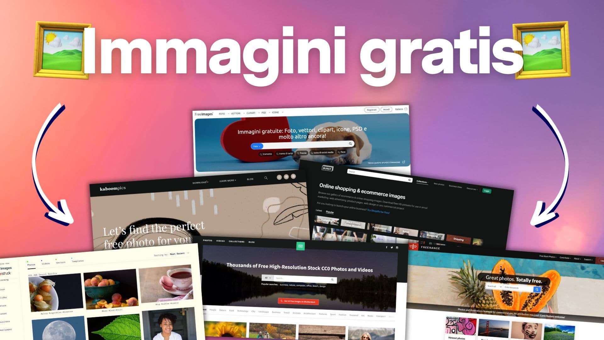 15 siti per scaricare immagini gratis ad uso commerciale