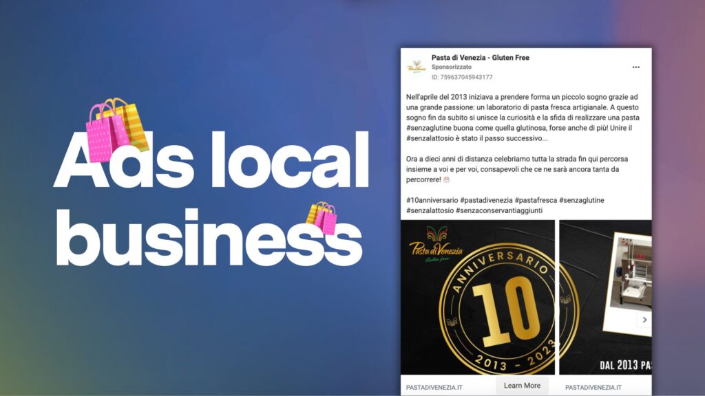 Facebook Ads per Local Business: come creare annunci perfetti