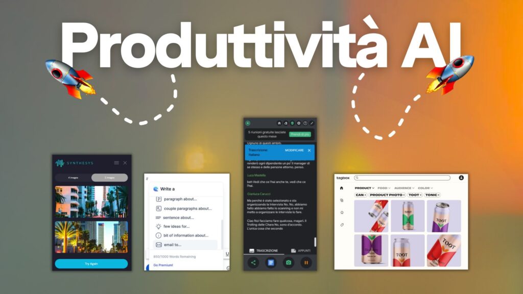 App AI: migliorare la produttività con i tool di intelligenza artificiale