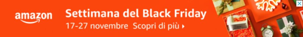 Google Display advertising di Amazon per il Black Friday