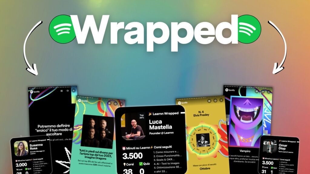 Spotify e Learnn Wrapped: 7 regole di marketing virale