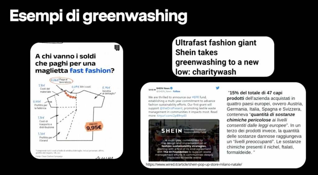 Esempi di greenwashing