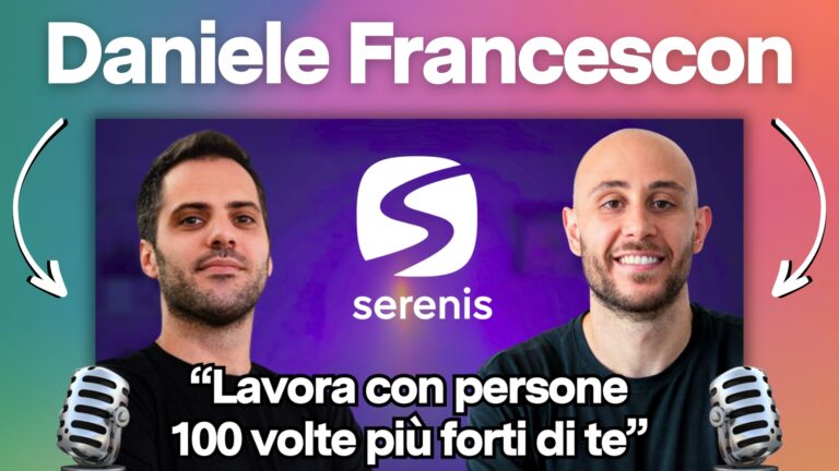 Daniele Francescon: da dipendente in BCG a co-founder di Serenis