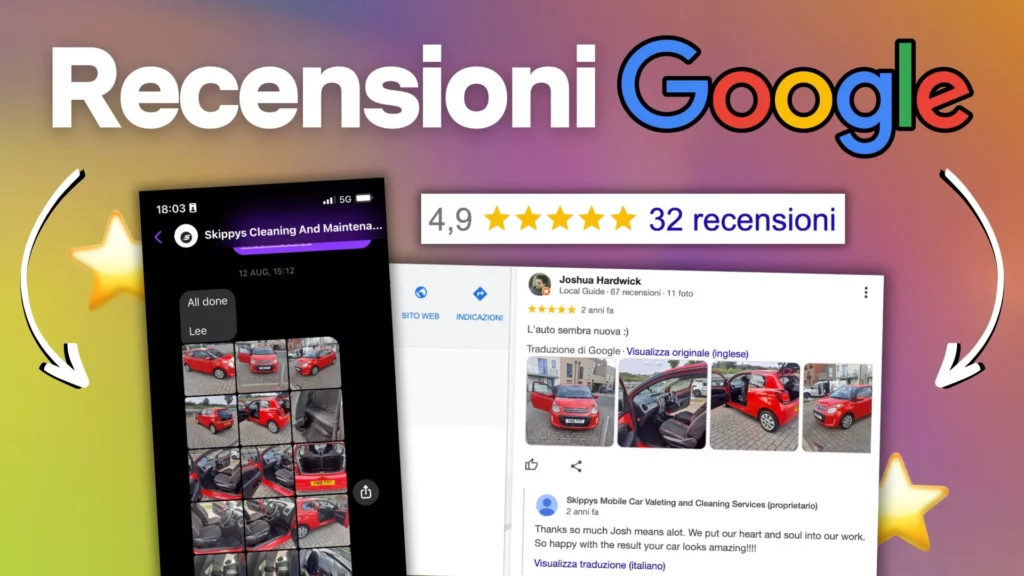 Come chiedere, ottenere e aumentare le recensioni Google: 4 tecniche