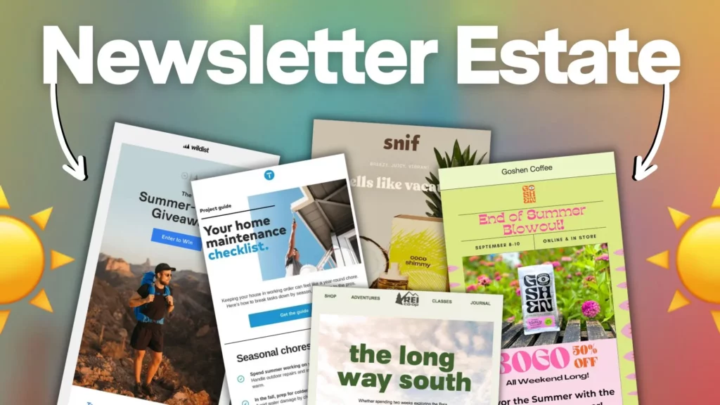 Newsletter estate: strategie e tips per vendere in vacanza