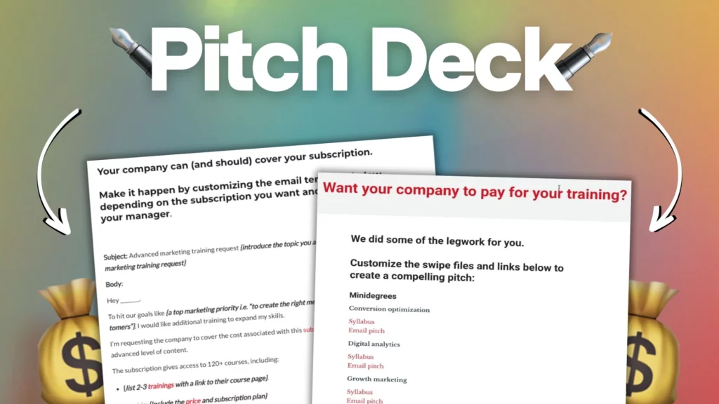 Vendi di più a costo zero con il pitch deck