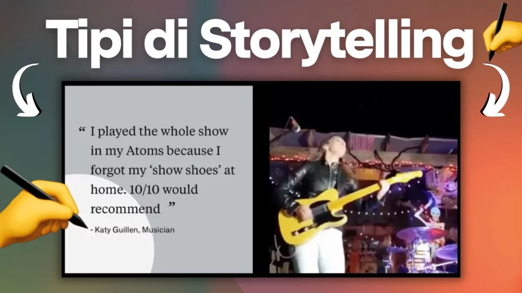 I 5 tipi di Storytelling nel Content Marketing