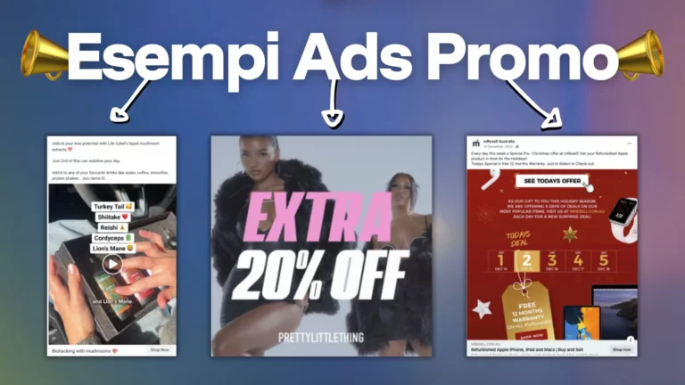 Creatività Facebook Ads: esempi di campagne che convertono