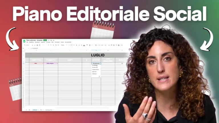 Come creare un Piano Editoriale Social da zero